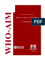 Nigeria Who Aims Report