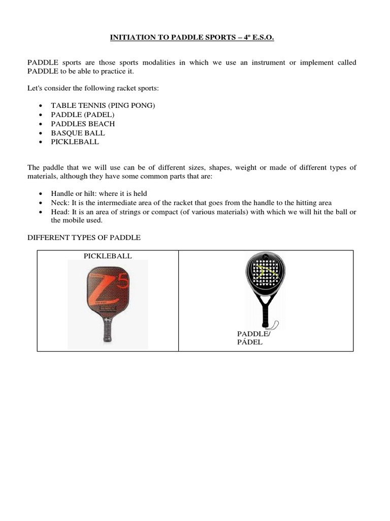 An Introduction to Paddle Sports Rules, Equipment, and Skills for