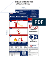 Medidas de Referncia Extintor