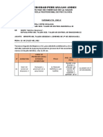 Informe de Taller