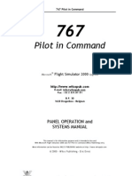 767 Pilot in Command-Panel Operation and Systems