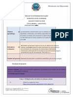 PROYECTO 3. SOCIALES 8° E y F. ACTUAL. 2021-2022