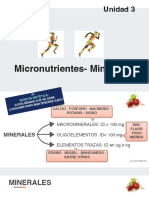 Nutrición y Dietética - MINERALES