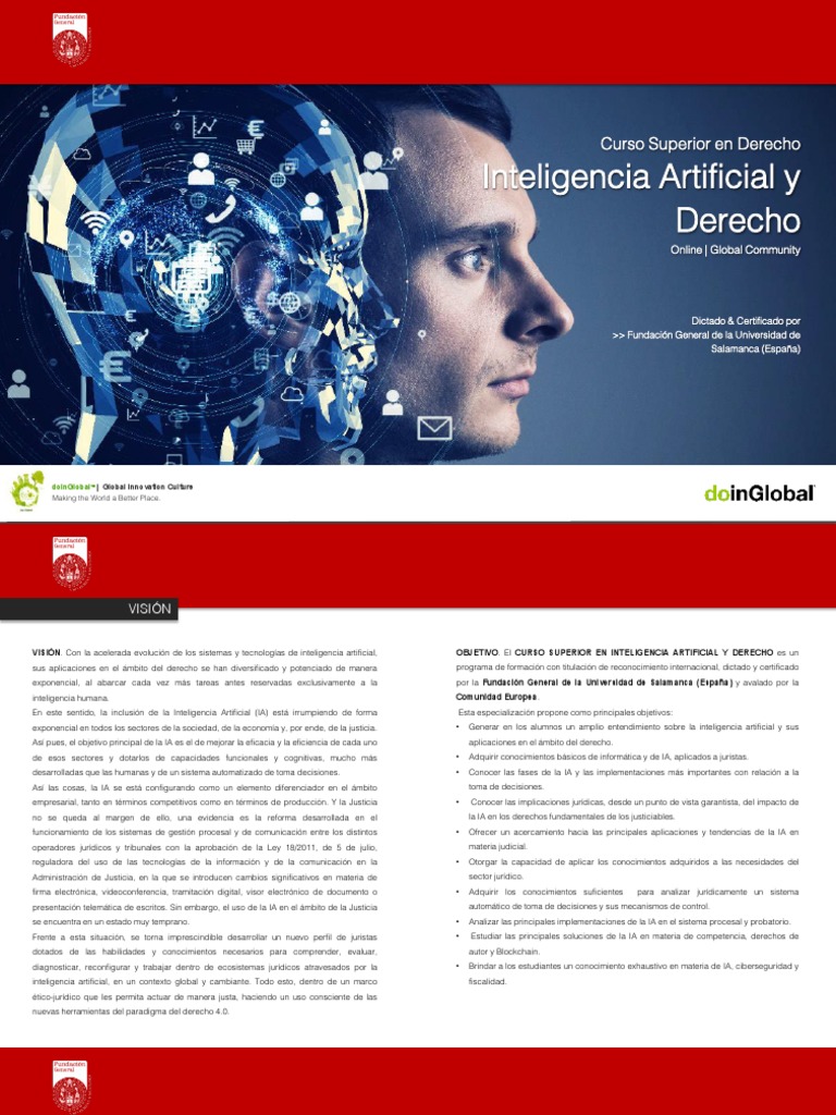 Inteligencia Artificial Y Derecho Pdf Inteligencia Artificial