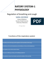 RESPIRATORY SYSTEM REGULATION