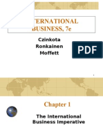 International Business, 7E: Czinkota Ronkainen Moffett