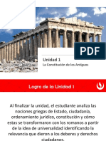 Unidad 1 - PPT - La Constitucion de Los Antiguos - 010322