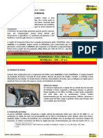 A origem e estrutura da civilização romana