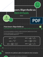 Funciones Hiperbólicas Inversas - Exp