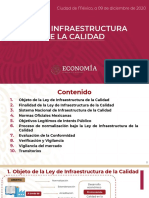 Alcance y Contenido de La Ley de Infraestructura de La Calidad