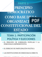 Participación política y elecciones democráticas