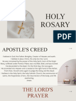 Holy Rosary Sorrowful