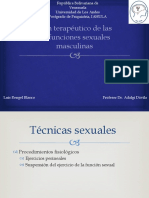 Terapia Disfunciones Sexuales Masculinas