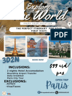 Paris Tour Package (3d2n)