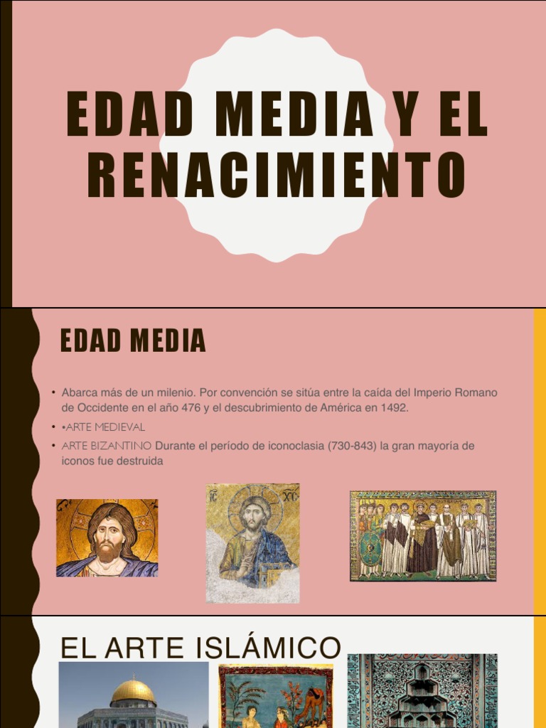 Arte en la Edad Media y Renacimiento | PDF | imperio Bizantino | Edades ...