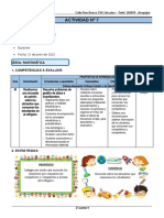 3° Grado - Actividad Del Dia 21 de Junio