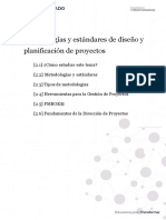 Semana 2 Metodologías y Estándares Del Diseño y Planificación de Proyectos