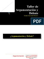 Sem 01 - Argumentación y Debate