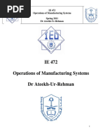 Course Material of IE 472