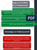 Estrategia en Futbol Juvenil y Profesional