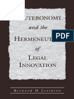 (Bernard M. Levinson) Deuteronomy and The Hermeneu (B-Ok - CC) (2019!03!25 23-39-06 UTC)