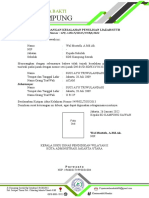 Surat Perbaikan Penulisan Ijazah