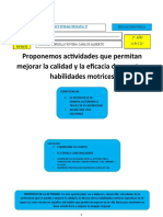 Educación Física - Act. 27 - 3º