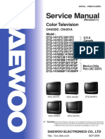 Daewoo CRT Television DTQ-14V6NB - 14V6NP