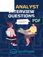 Soc Analyst Interview Questions