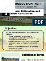 Estimation and Reporting in Farming