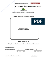 Practica No 5 Torno - CNC