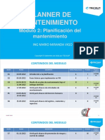 Sesión 3 - Diseño de Un Plan de Mantenimiento Agosto 2022