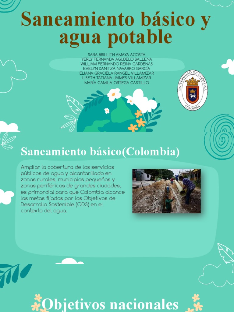 Garantizar el acceso universal al agua potable y saneamiento básico en ...