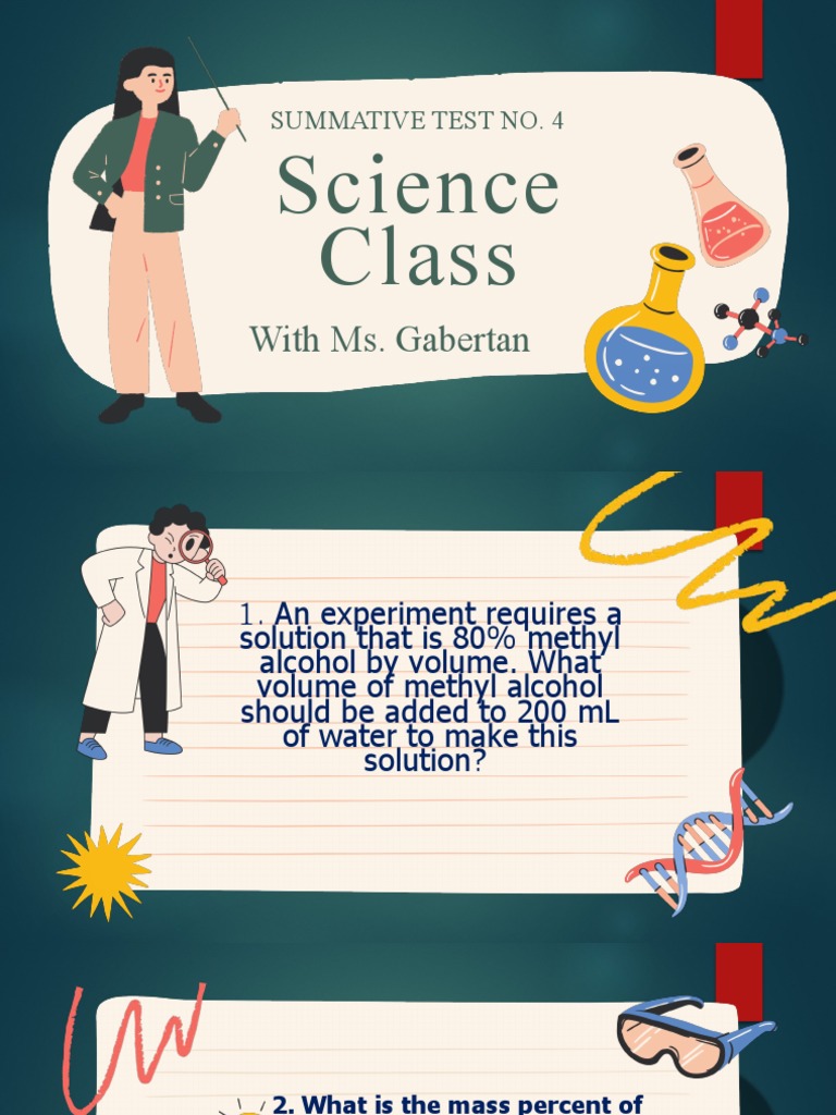 Summative Test No. 4 | PDF