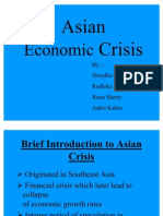 Brief Introduction To Asian Crisis Final