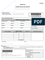 Pag-IBIG Fund Payment Instruction Form