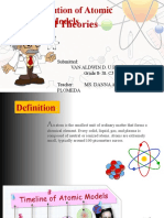 The Evolution of Atomic Models