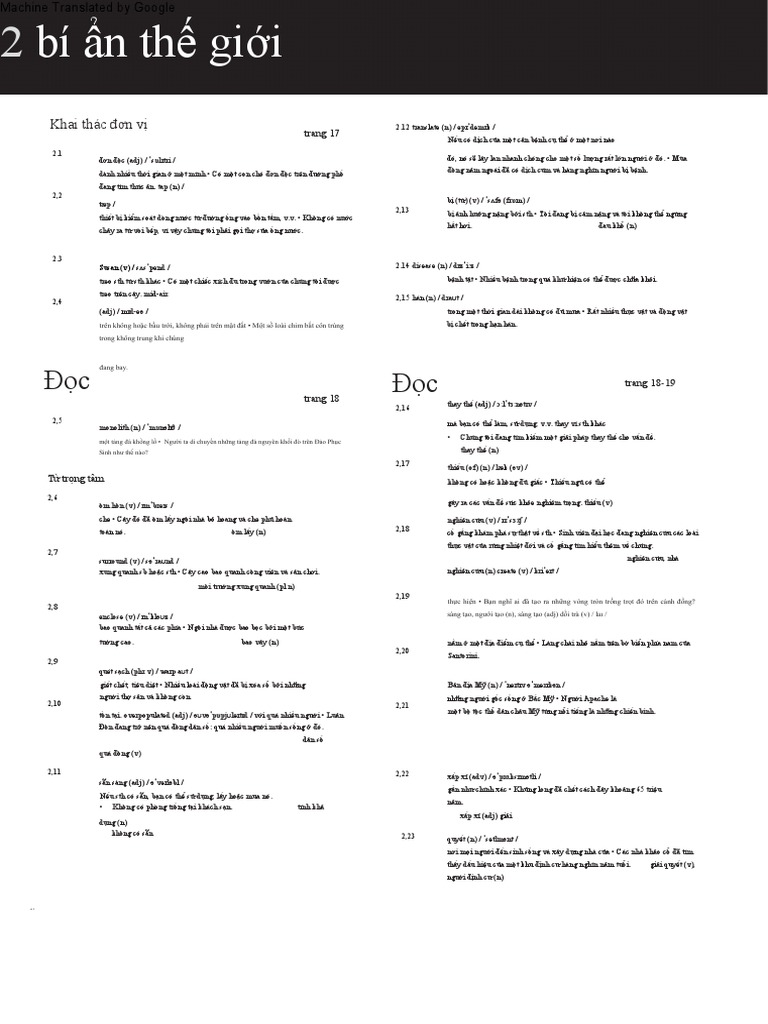 B1+ Alphabetical Wordlist Unit 2 | PDF