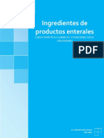 Ingredientes de Productos Enterales