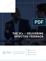 UNC White Paper 3Cs Delivering Feedback