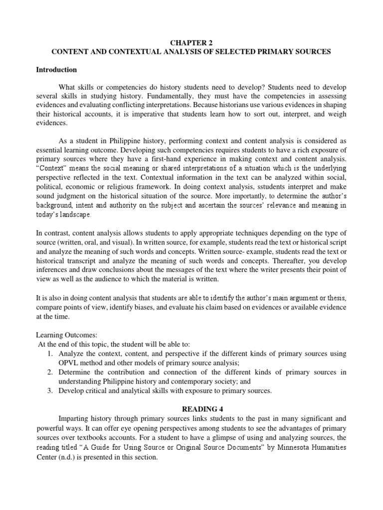content-and-context-analysis-of-selected-primary-sourcces-pdf