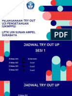 Jadwal Try Out Up Mahasiswa PPG Daljab Batch 2 LPTK Uin Sunan Ampel Surabaya Tahun 2022