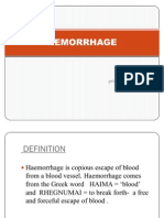 Hemorrhage