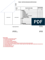 (PNS) Form 1 Dan 2 Pengembangan Kompetensi PNS