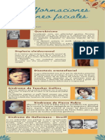Infografía Sobre Malformaciones Cráneo Faciales