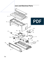 Assembly diagrams and part lists for printer document 4226-001