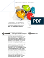 VISCOSIDADE DA TINTA - Petrodidatica