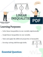 Linear Inequalities