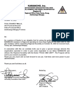 KARANCHO Invitation Letter PNP