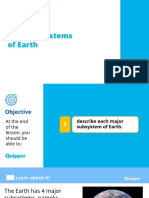 Earth and Life Science SHS 3.2 Four Subsystems of Earth